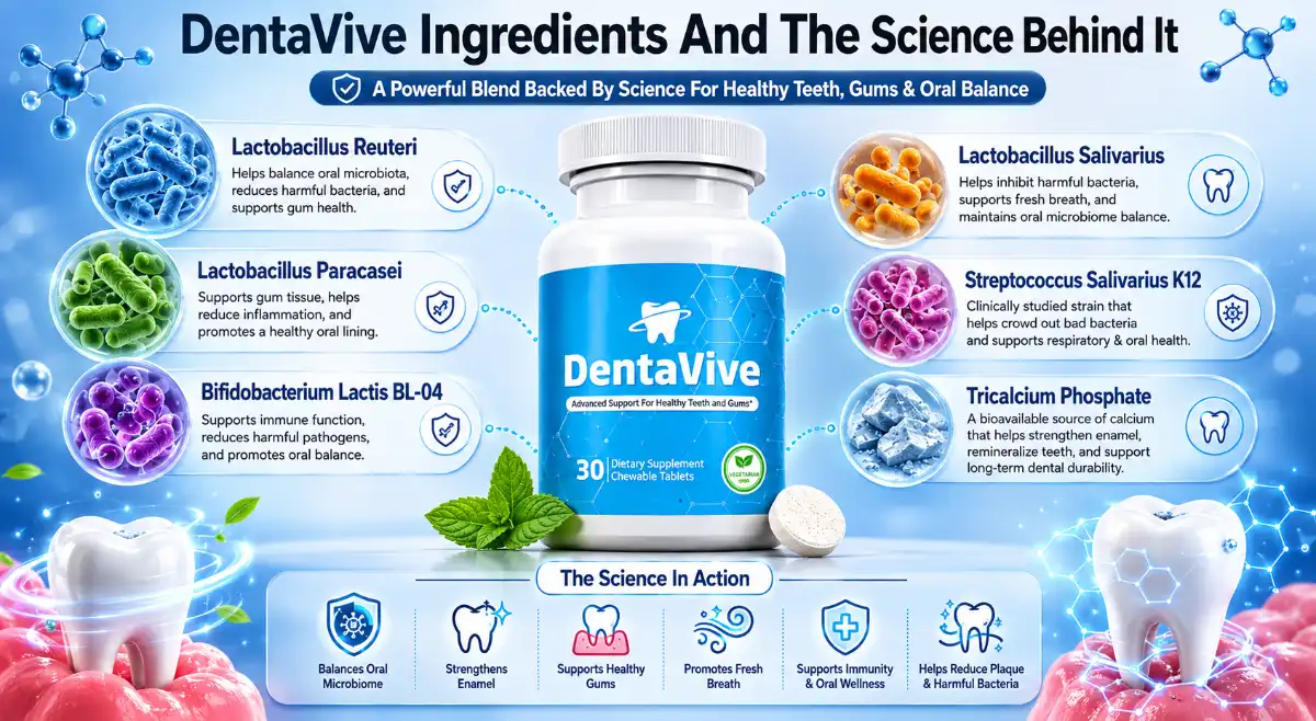 DentaVive Ingredients Laboratory Research